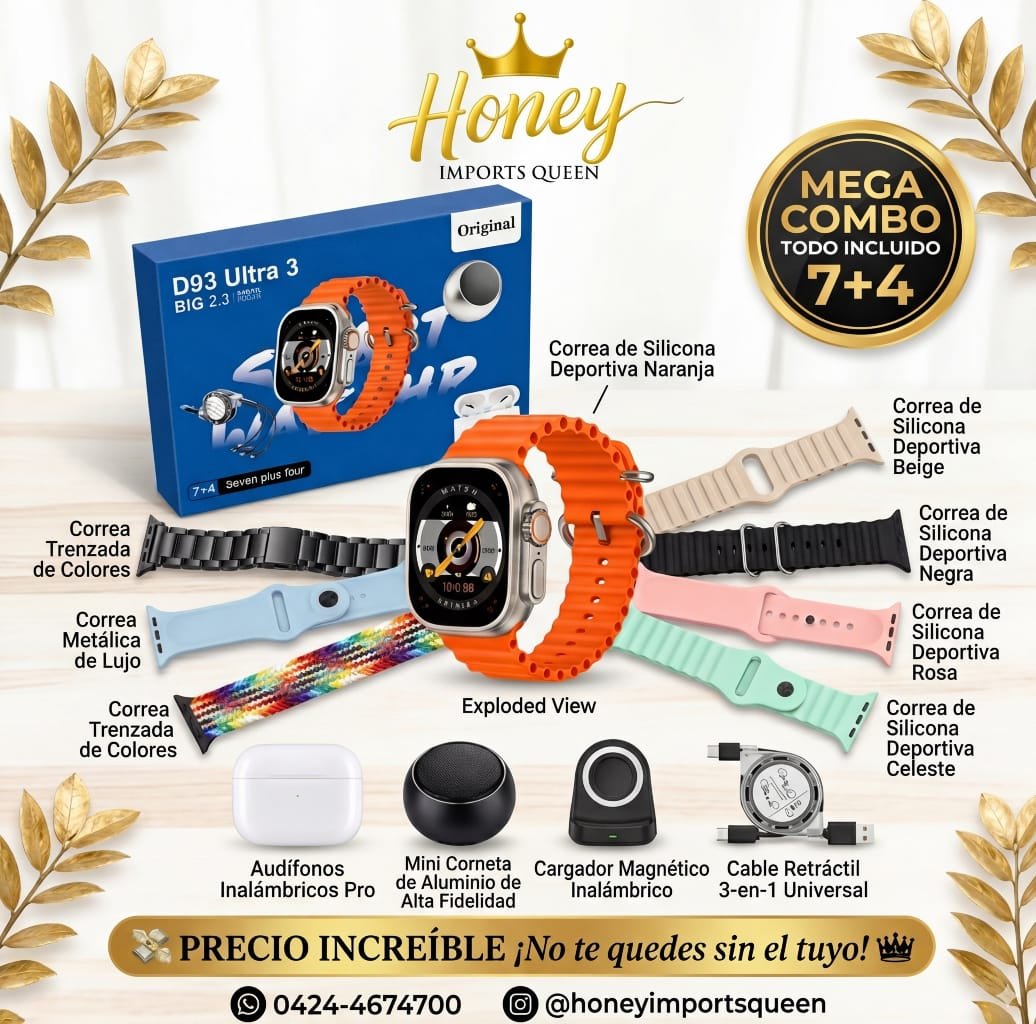 SET DE RELOJ 7 + 4